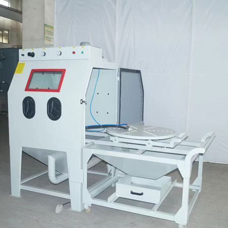 营口喷砂机里面的砂能不能洗?怎么洗?